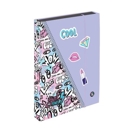 Box na zošity A4 Jumbo Funny Girl