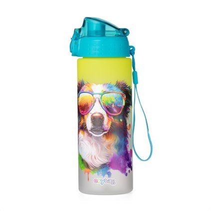 Fľaša OXY CLiCK 600 ml Crazy Animals Pes