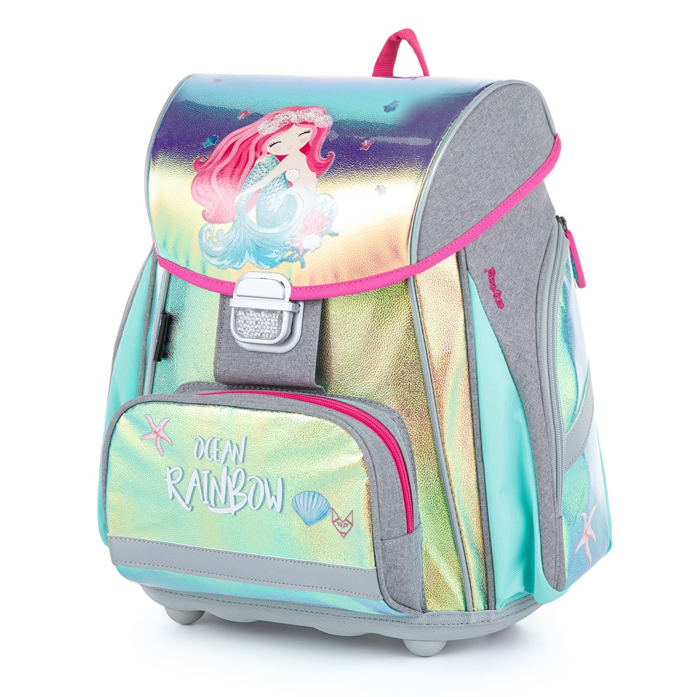 Oxybag Školská taška Premium Ocean rainbow