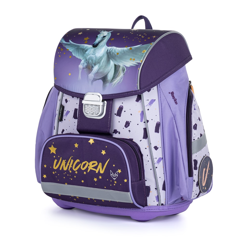 Oxybag Školská taška Premium Unicorn-pegas