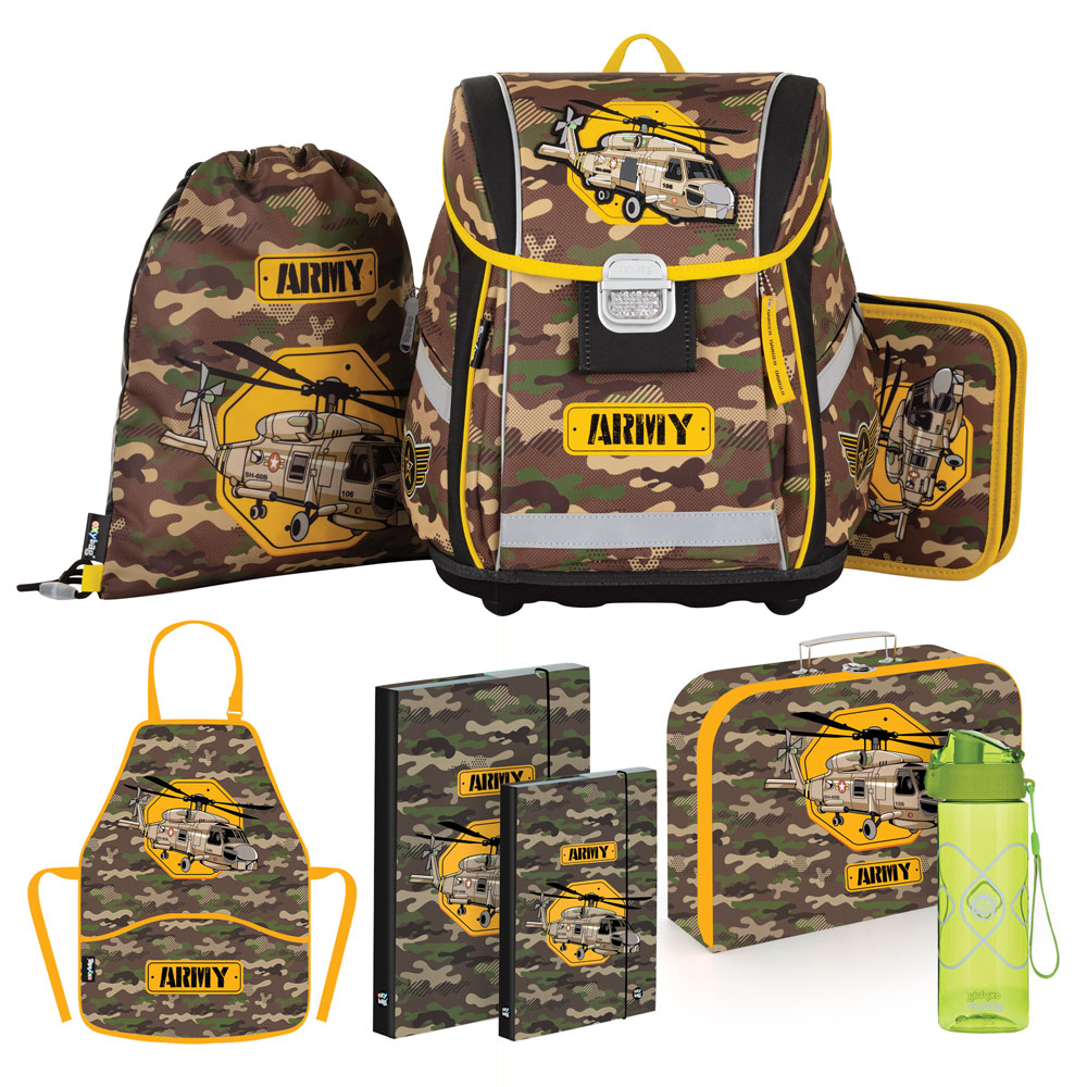 Oxybag Školský set 8-dielny Premium Light Helikoptéra