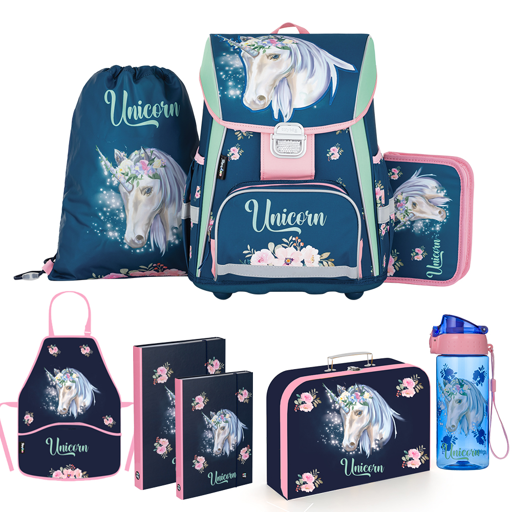 Oxybag Školský set 8-dielny Premium Unicorn 1