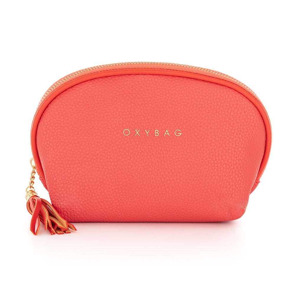 Oxybag Kozmetická taška PLUS Leather Coral