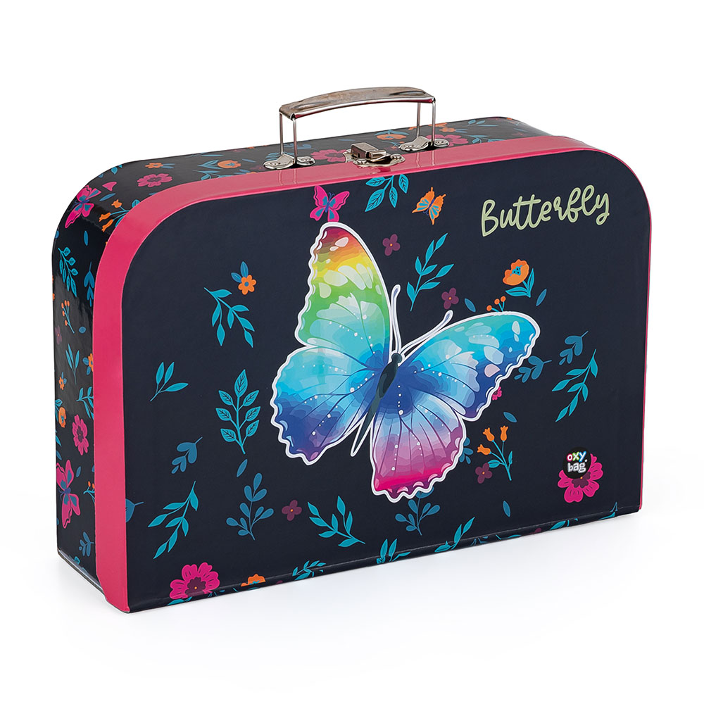 Oxybag Kufrík lamino 34 cm Motýľ 2