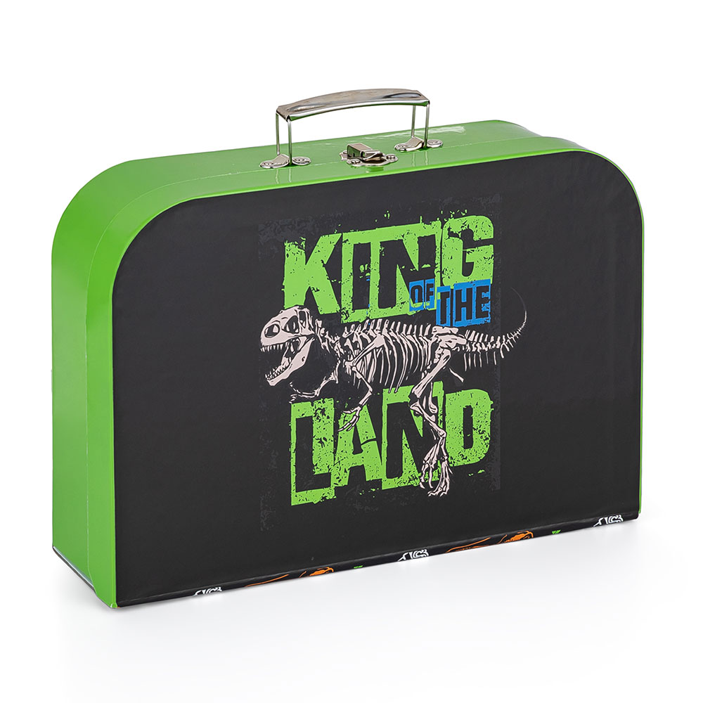 Oxybag Kufrík lamino34 cm Premium Dinosaurus