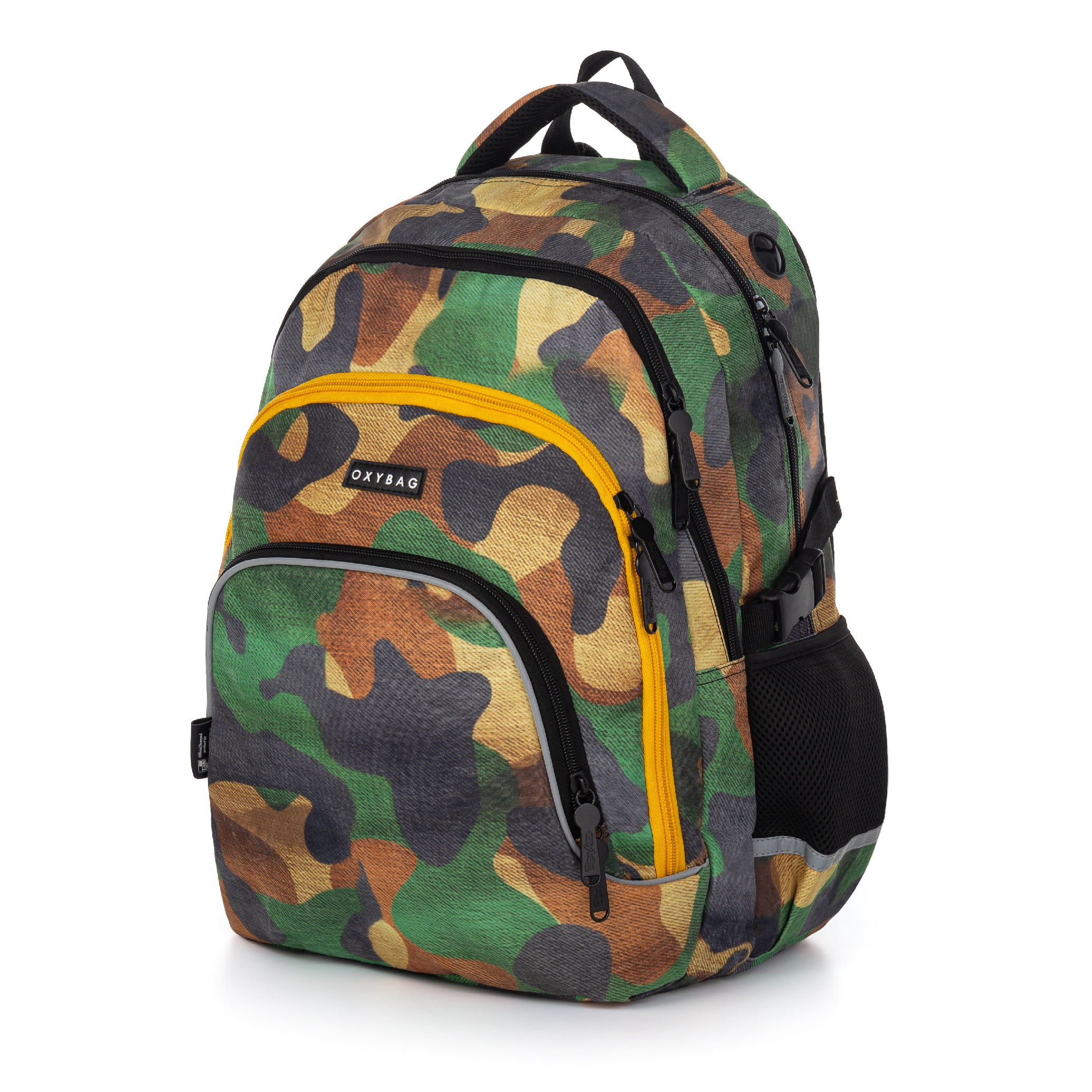 Oxybag Študentský batoh OXY SCOOLER Camo