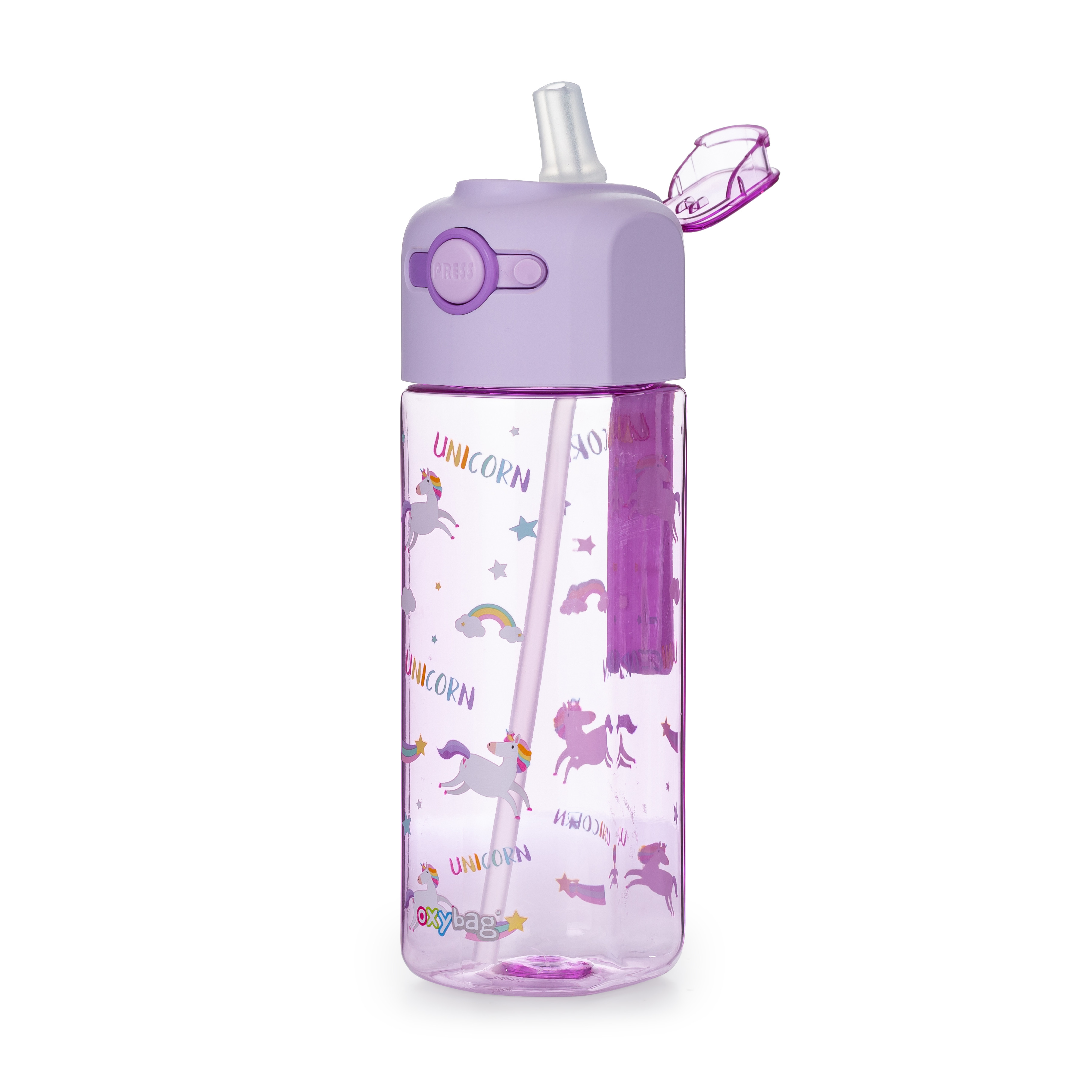 Oxybag Fľaša OXY SMiLE 450 ml Unicorn