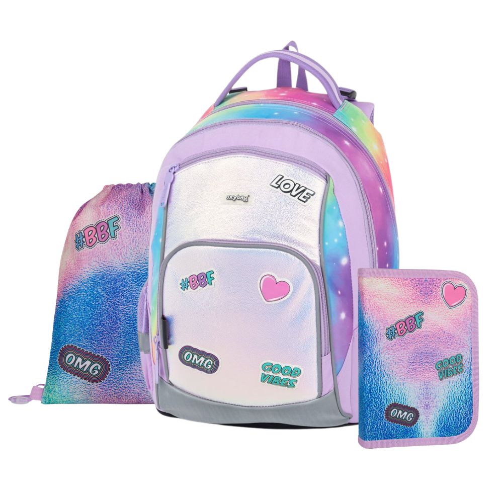 Oxybag Školský set 3-dielny OXY GO Shiny