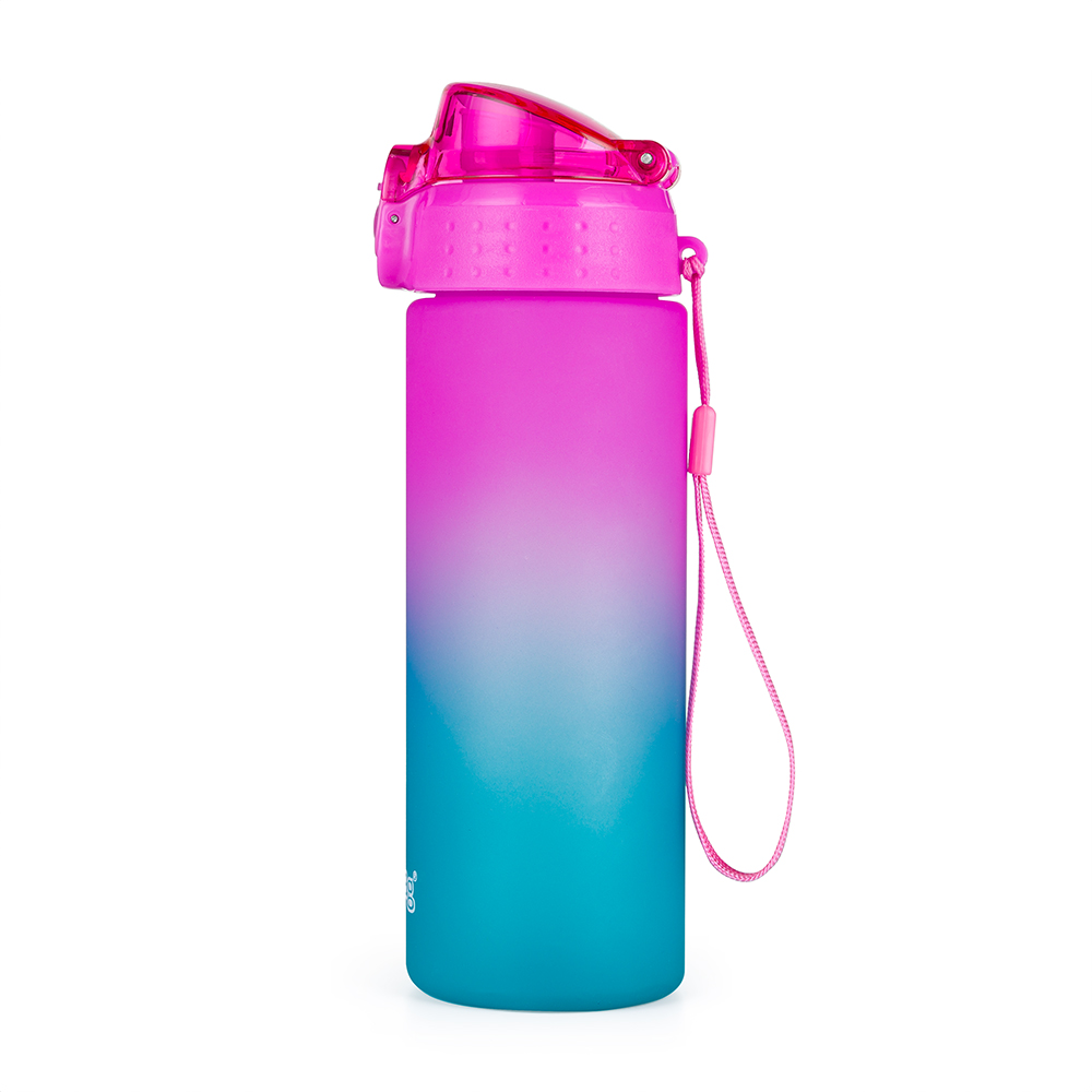 Oxybag Fľaša OXY CLiCK 600 ml OXY Ombre Blue-pink