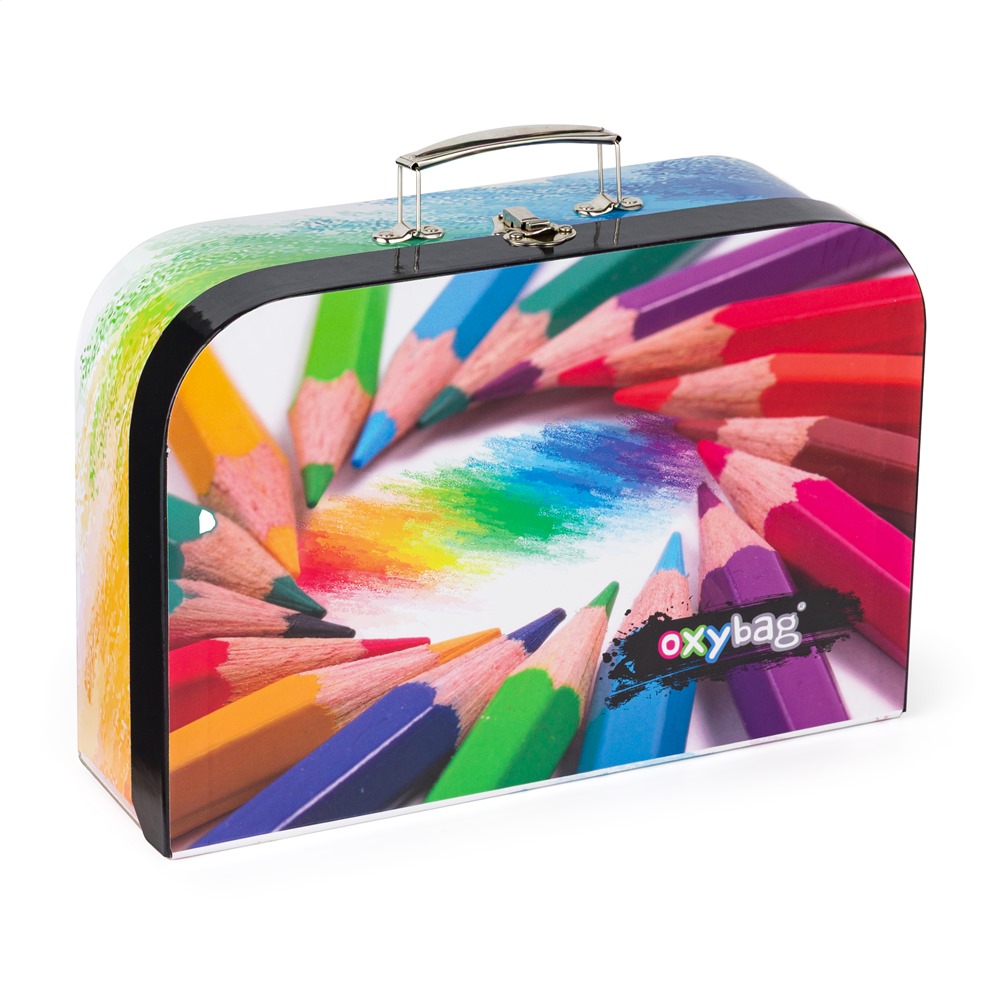Oxybag Kufrík lamino 34 cm Pastelky