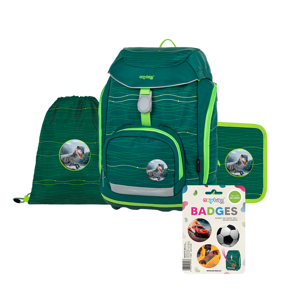 Oxybag Školský set 4-dielny OXY Sherpy Green