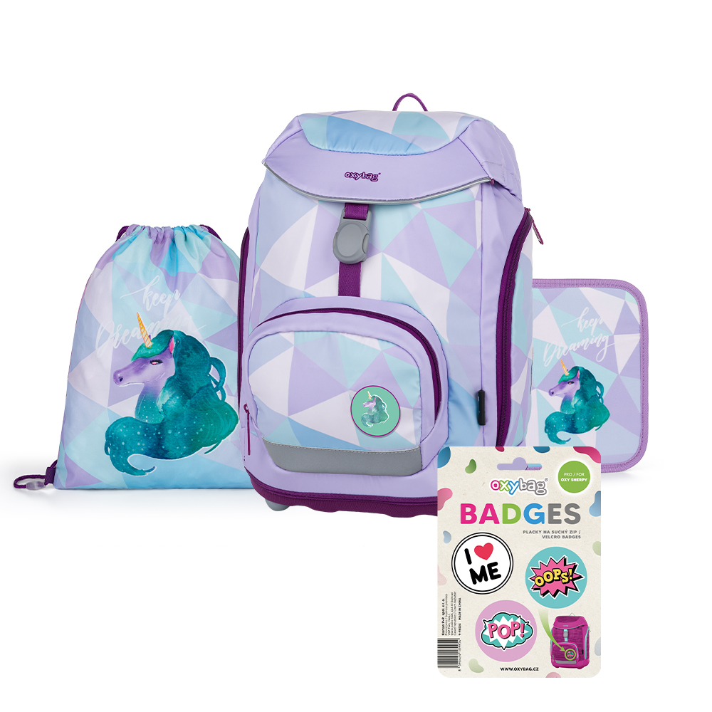 Oxybag Školský set 4-dielny OXY Sherpy Unicorn