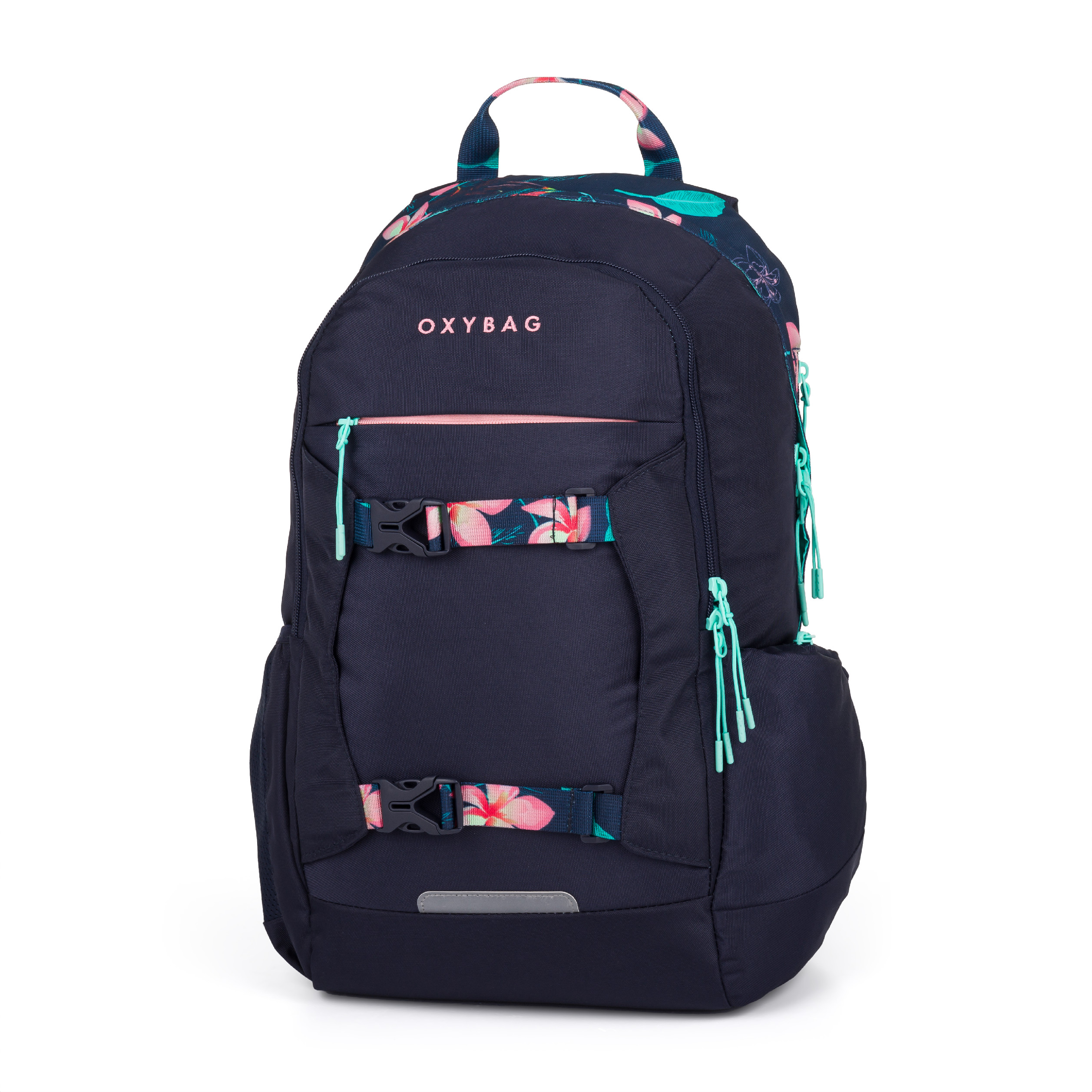 Oxybag Študentský batoh OXY Zero Night Flowers