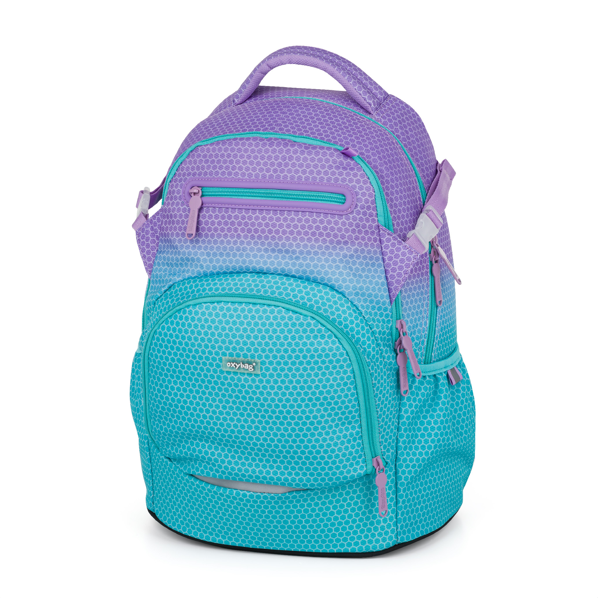 Oxybag Študentský batoh OXY Ombre Blue- pink
