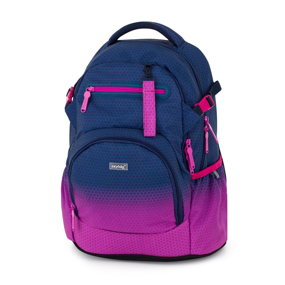Oxybag Študentský batoh OXY Ombre Purple- blue