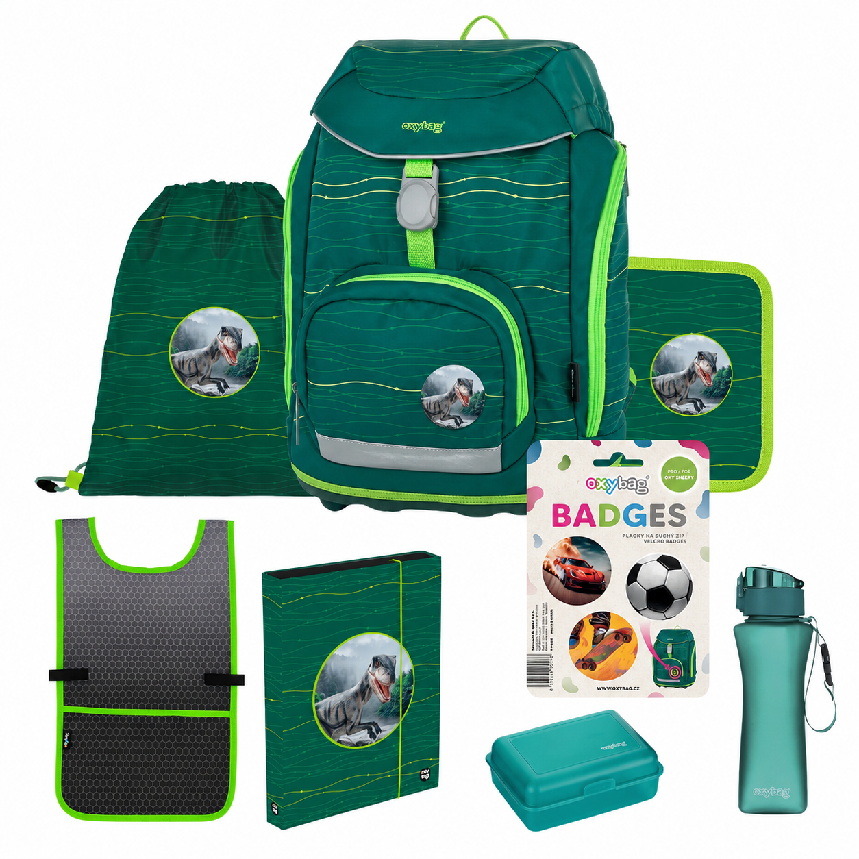 Oxybag Školský set 8-dielny OXY Sherpy Green