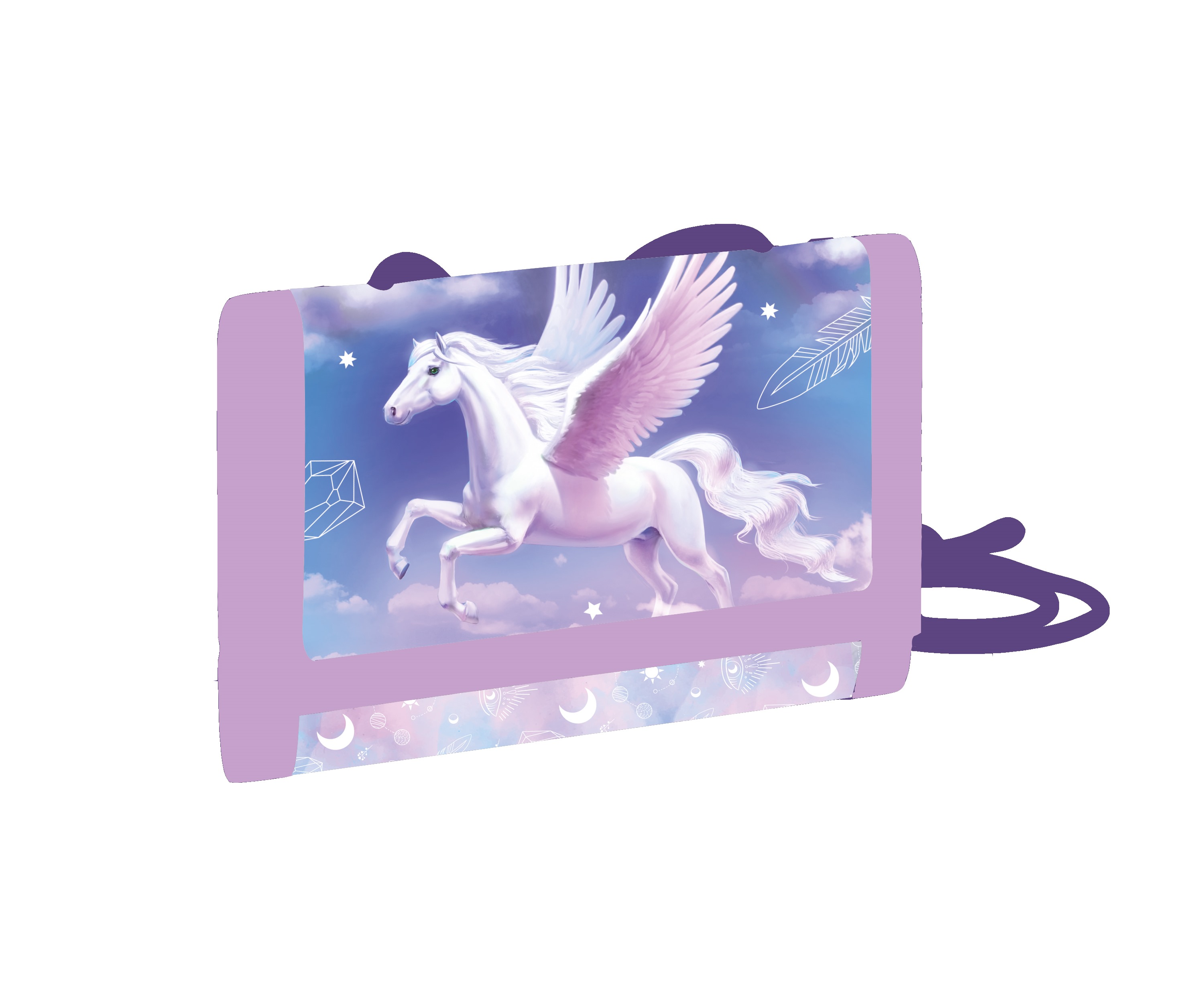 Oxybag Detská textilná peňaženka Pegas