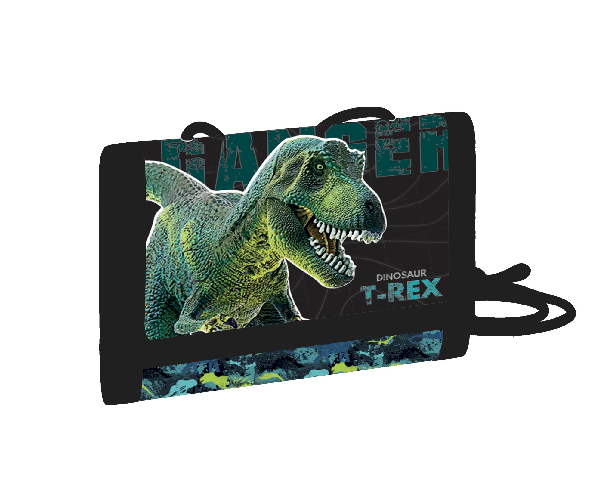 Oxybag Detská textilná peňaženka Premium Dinosaurus