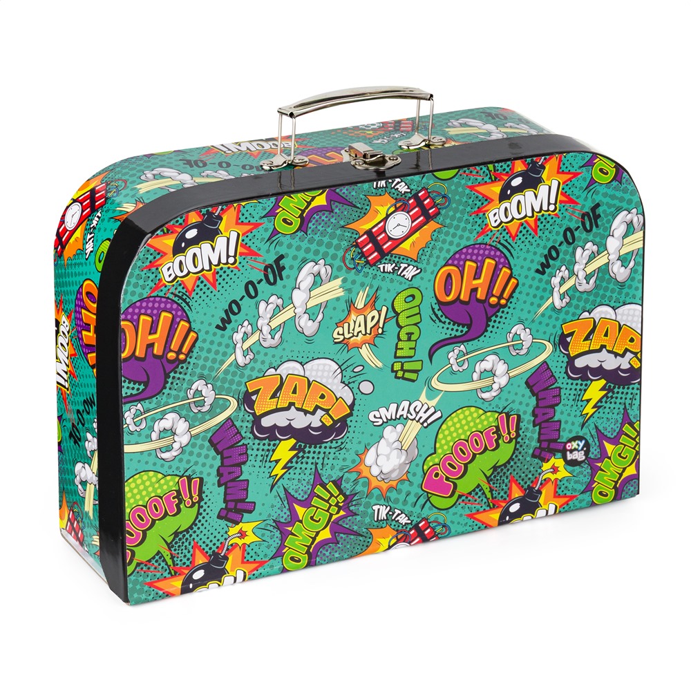 Oxybag Kufrík lamino 34 cm Komiks