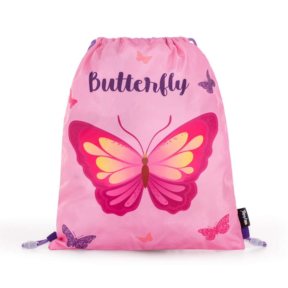 Oxybag Vrecko na cvičky Motýl