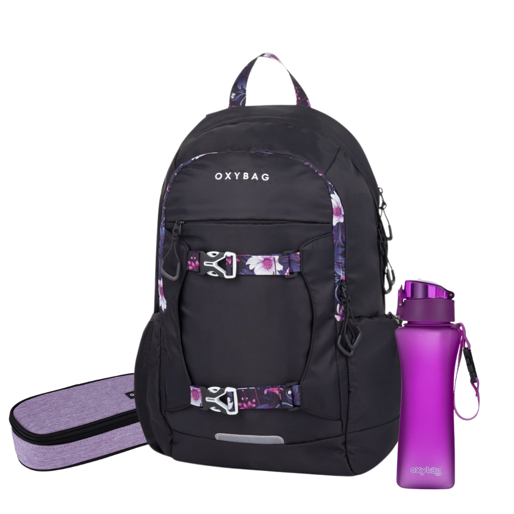 Oxybag Školský set 3 ks OXY Zero Flowers