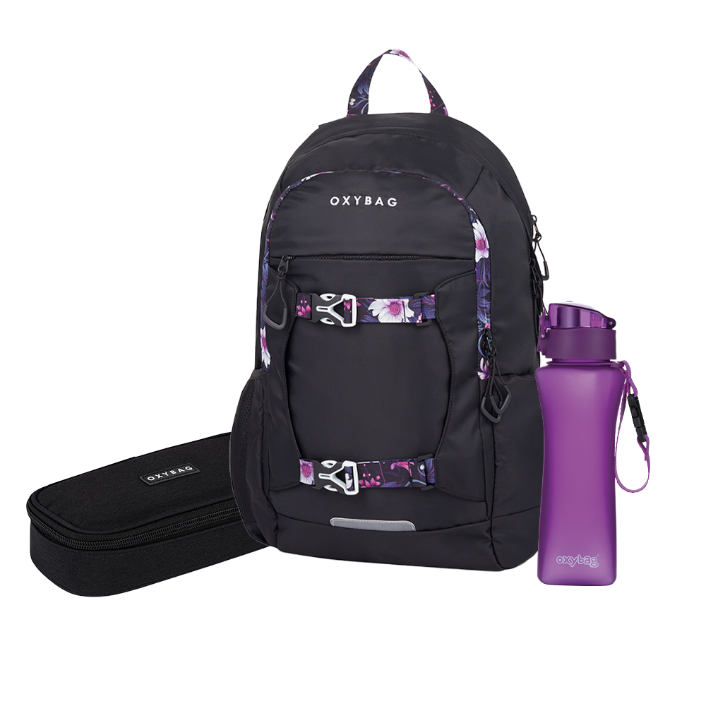 Oxybag Školský set 3 ks OXY Zero Flowers