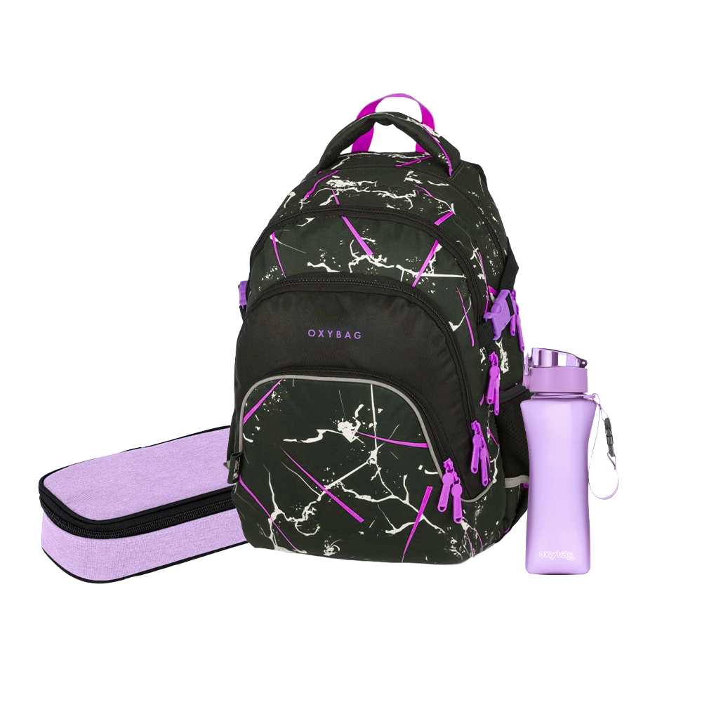 Oxybag Školský set 3 ks OXY SCOOLER Eletric girl