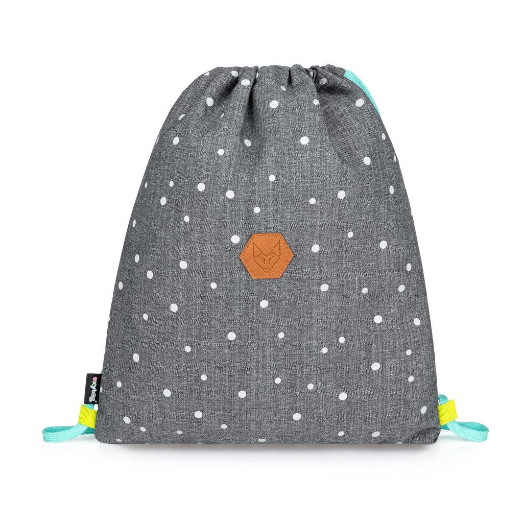 Oxybag Vak na chrbát OXY SCOOLER Grey dots