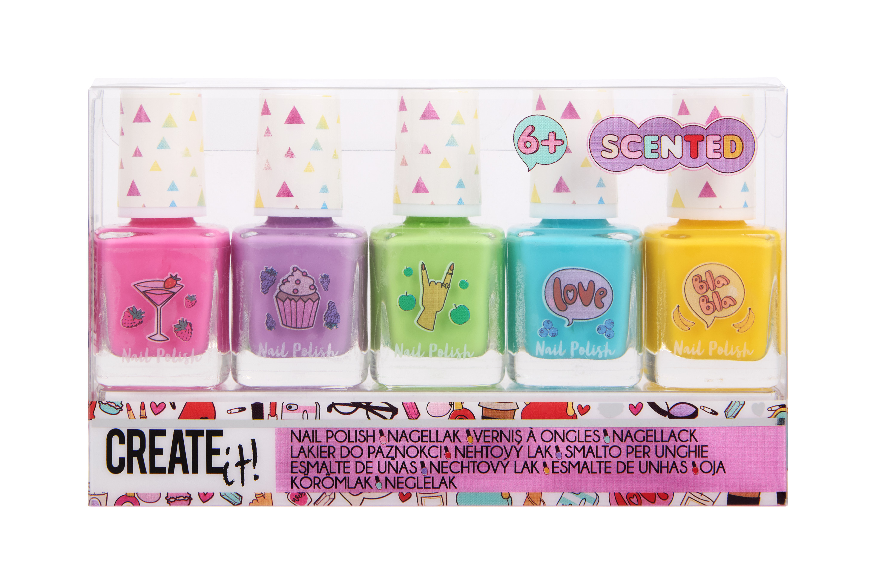 Canenco Detská sada parfumovaných lakov na nechty
