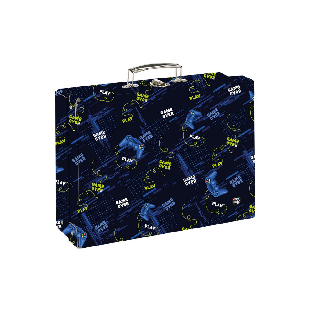 Oxybag Kufrík lamino hranatý A4 OXY NEXT Gamer