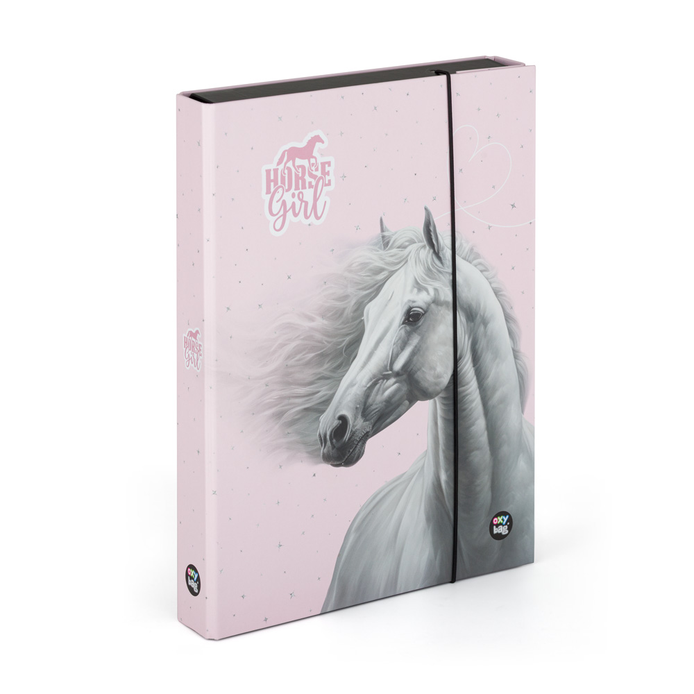 Oxybag Box na zošity A4 Jumbo kôň romantic Horse Girl