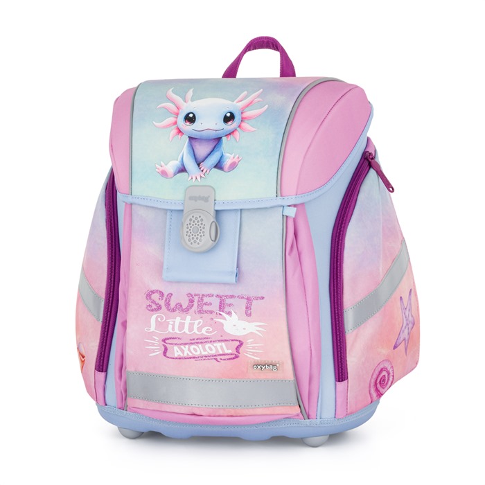 Oxybag Školská taška PREMIUM LIGHT Axolotl