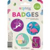 9 97924 badges for girl