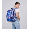 Študentský batoh ADVANCED POCKETS BLUE PRINT