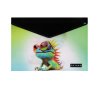 Obálka s cvokom A4 crazy animals chameleón
