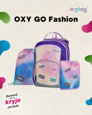 Školský set pre malú fashionistku 💗 Školský set OXY GO Fashion obsahuje školský batoh, jednoposchodový peračník a vrecko...