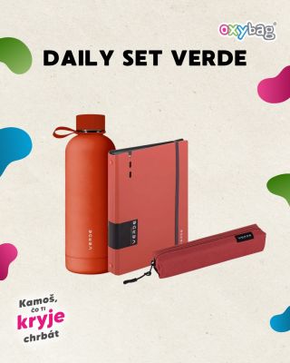 VERDE Daily Set – váš parťák na každý deň ❤️ Daily Set obsahuje termosku, blok a púzdro etue. Má elegantný dizajn a je...