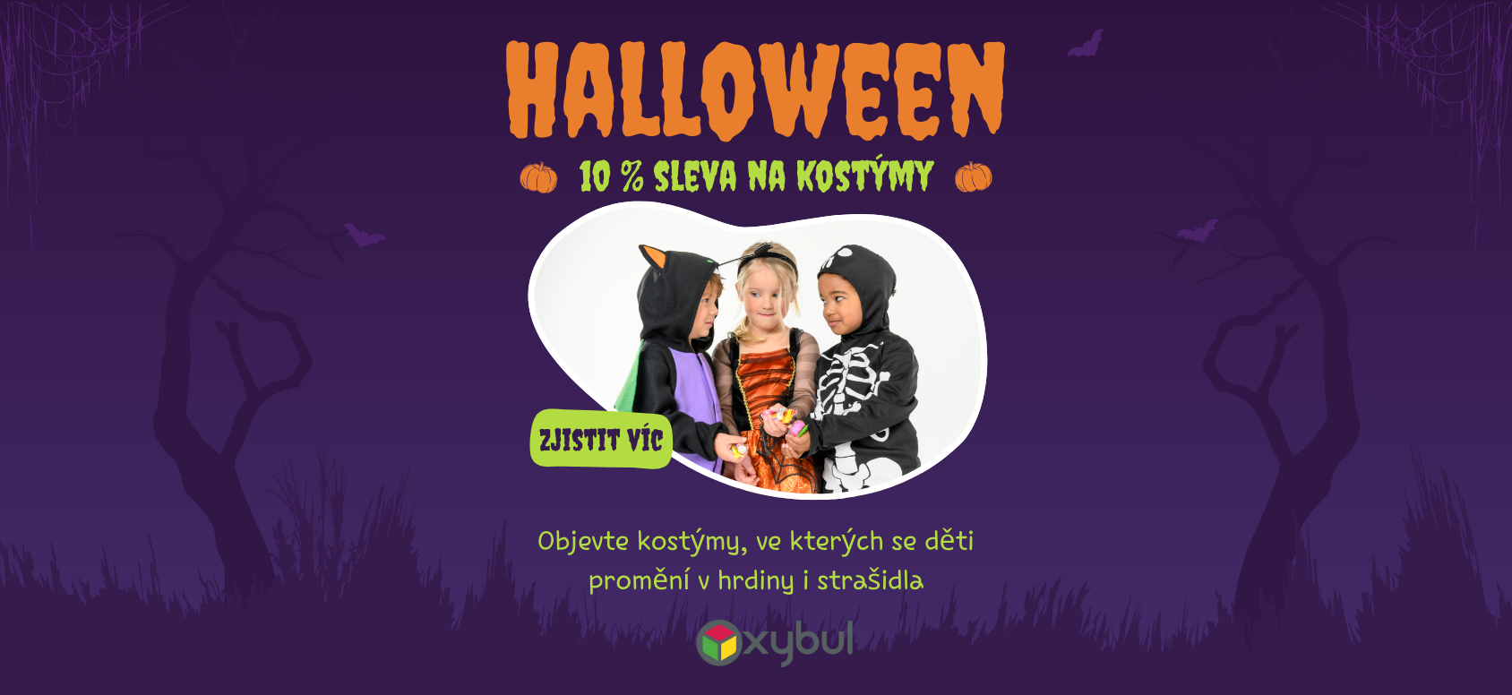 Strašidelný halloween se slevou