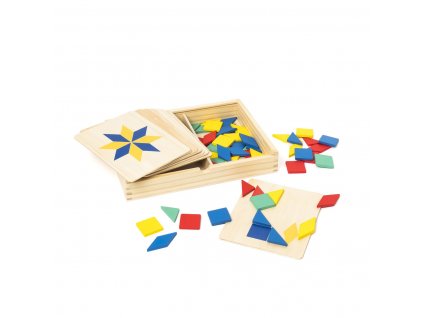 Skládačka Tangram