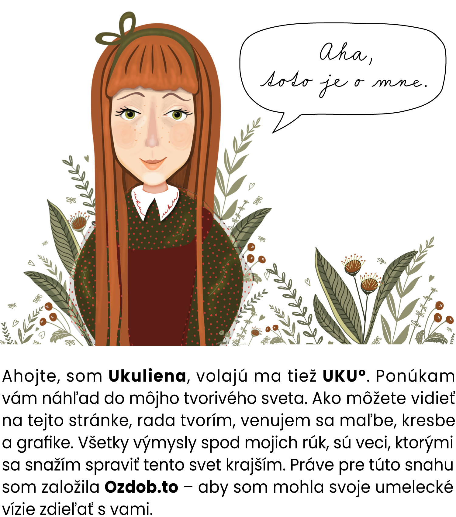 grafická ilustrácia Ukuliena