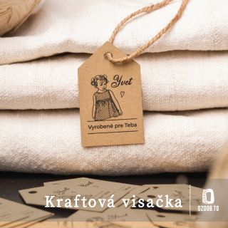 🏷 Papierové visačky, ktoré majú príbeh ❤ Tieto sme navrhovali úplne na mieru 🖌 ilustrácia dievčatka vznikla podľa...