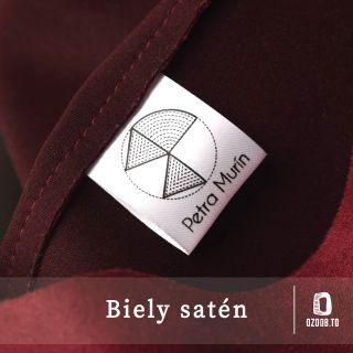 Biely saténový štítok v praxi 🤗😍 Jemný, lesklý, ale hlavne krásne čitateľný. Aj malé detaily tlače pekne vyniknú, čo je...