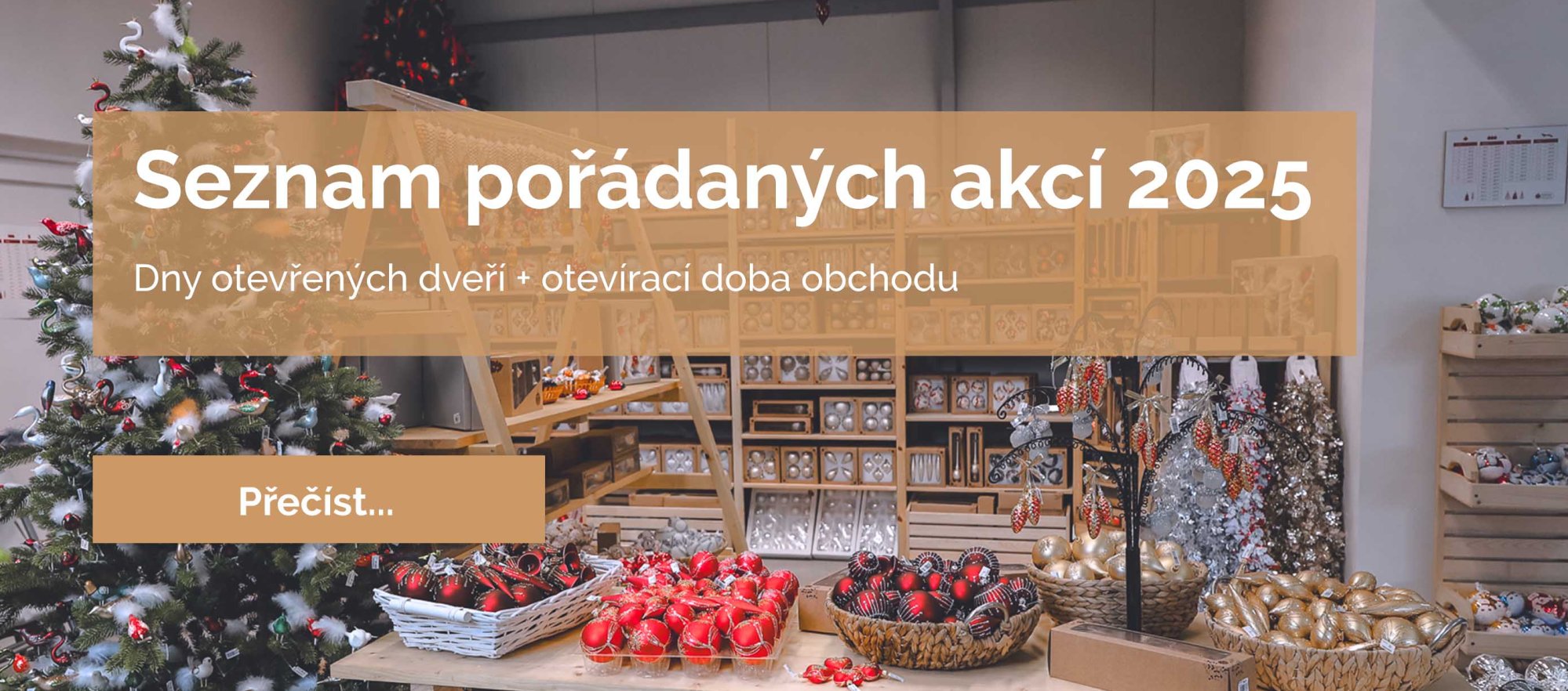 Seznam pořádaných akcí 2025