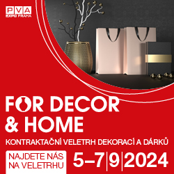 Pozvánka na FOR DECOR & HOME: Přijďte se inspirovat!