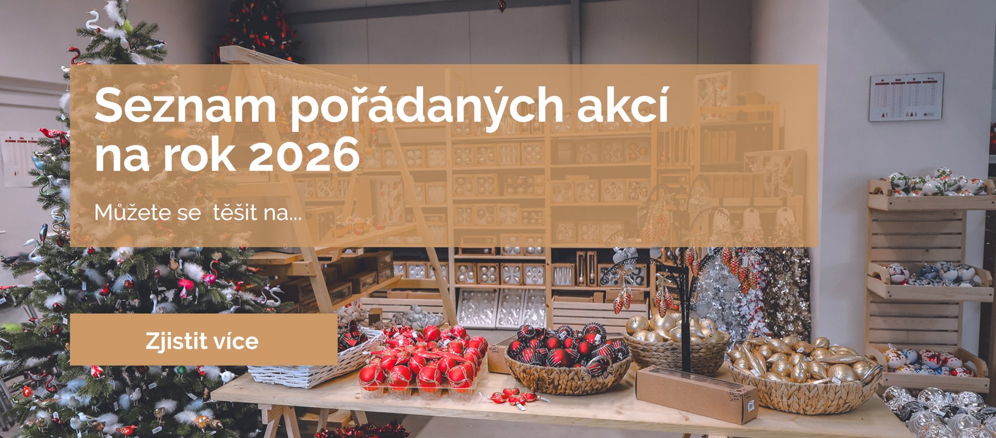 Seznam pořádaných akcí 2026