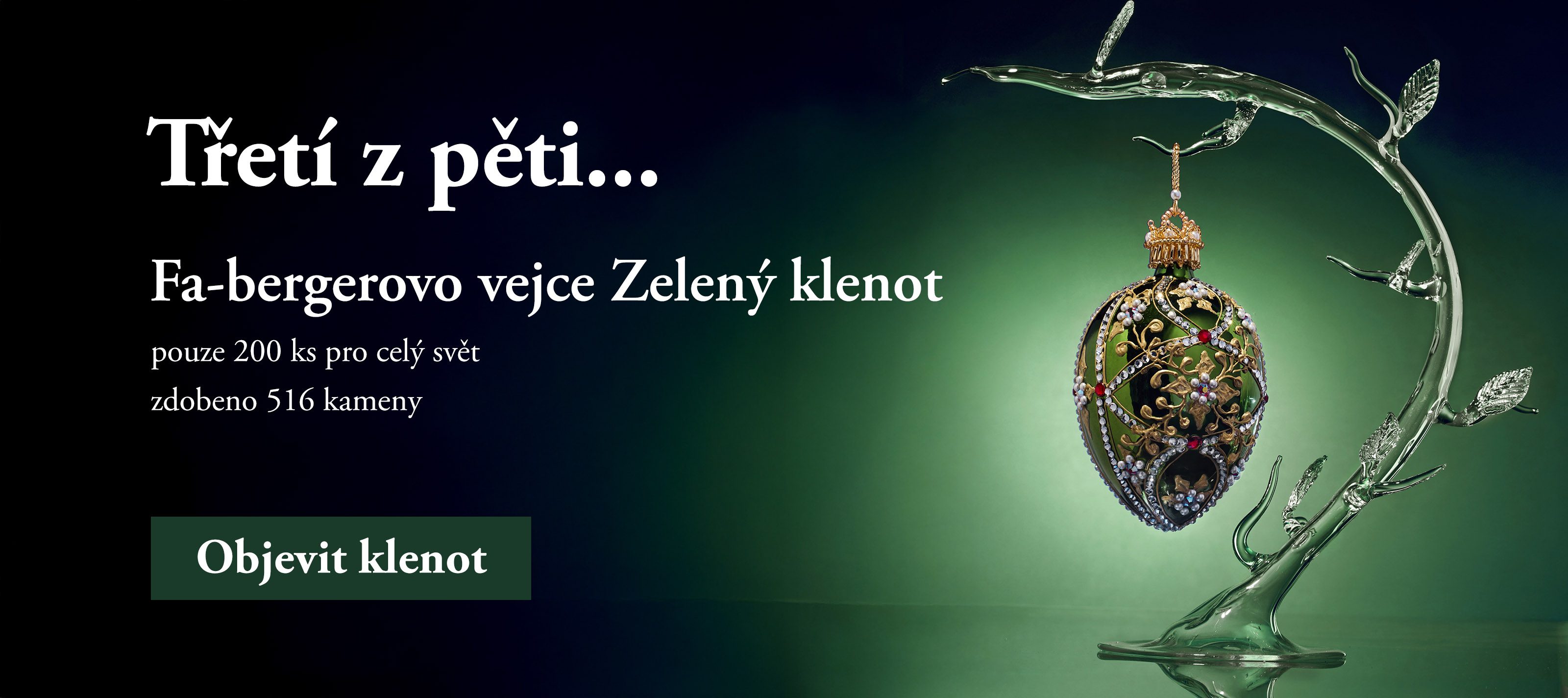 Fa-bergerovo vejce Zelený klenot