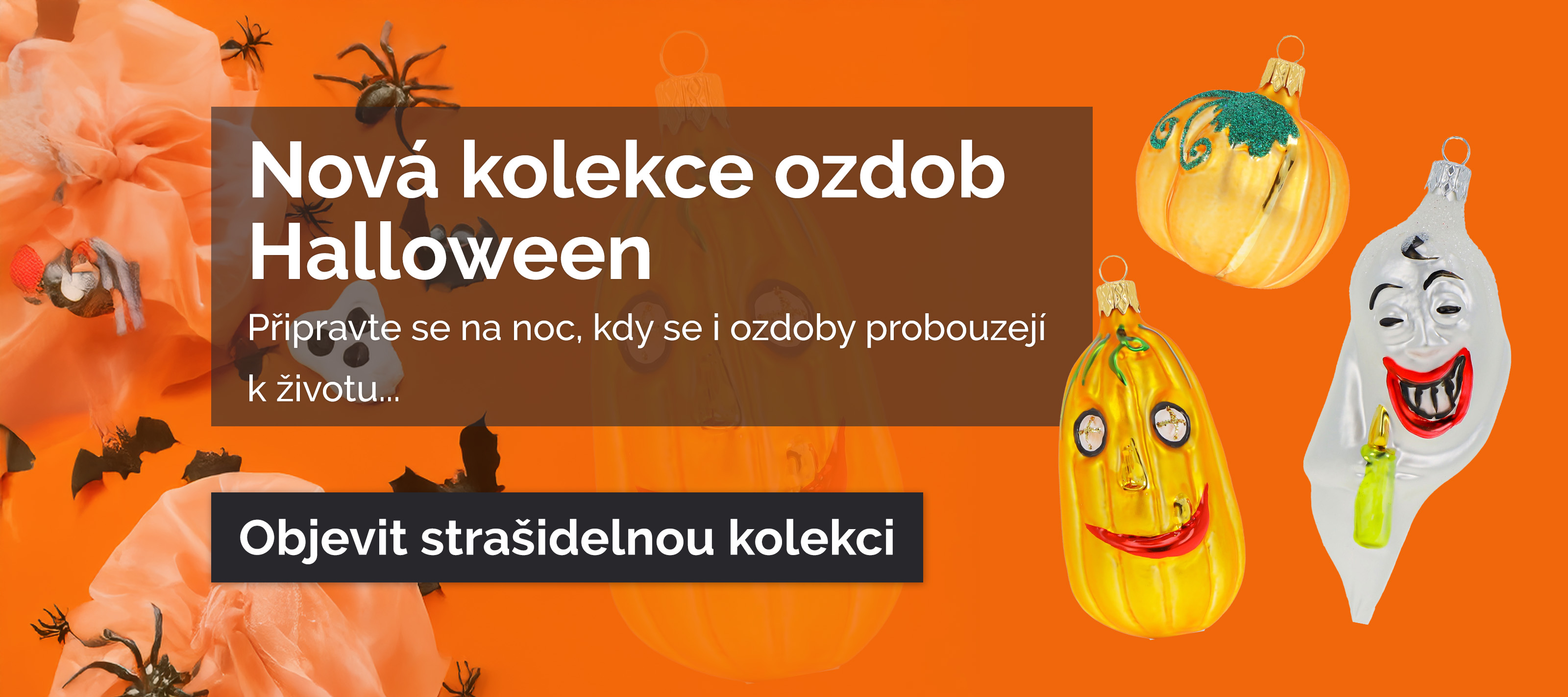 Nová kolekce ozdob HALLOWEEN