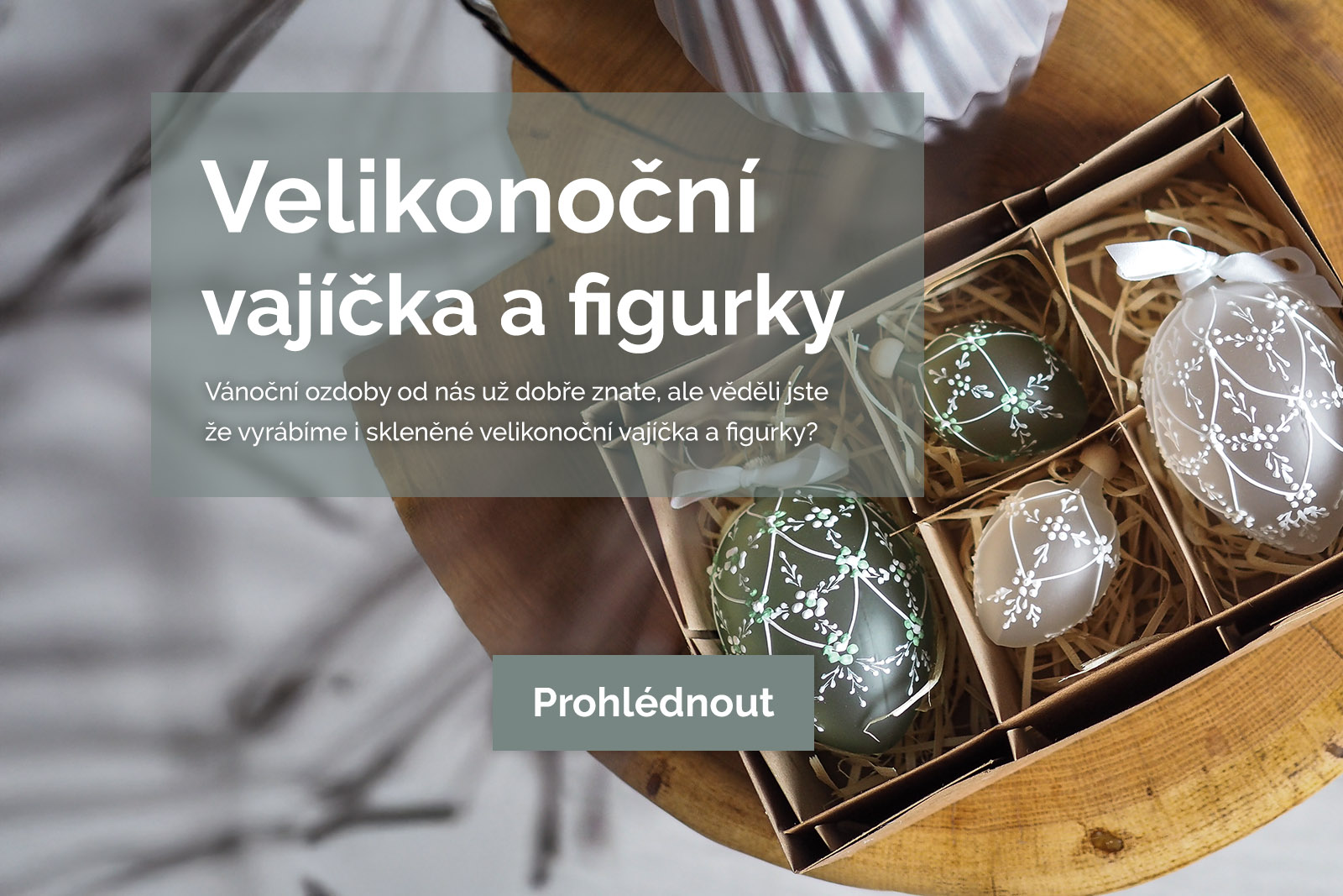 Velikonoční vajíčka a figurky z OZDOBA.CZ