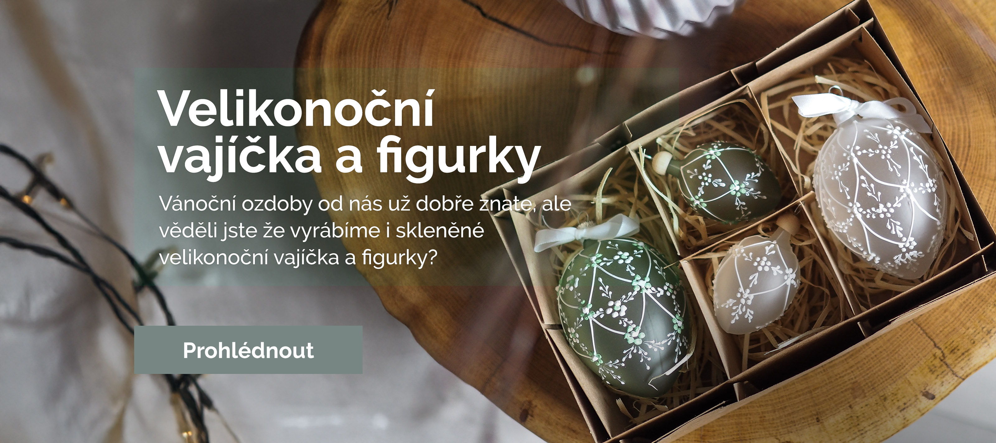 Velikonoční vajíčka a figurky z OZDOBA.CZ