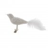 Ptáček velký s balotinovými kuličkami - bílý